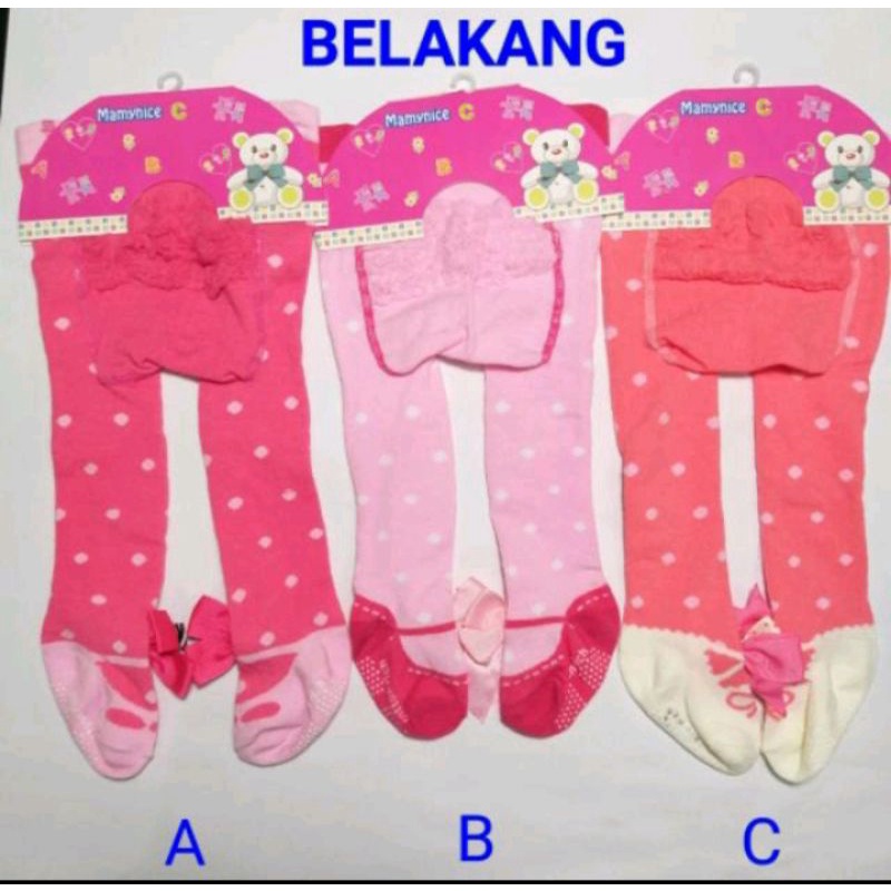 Legging Bayi Pita tutup kaki/ Legging bayi lucu