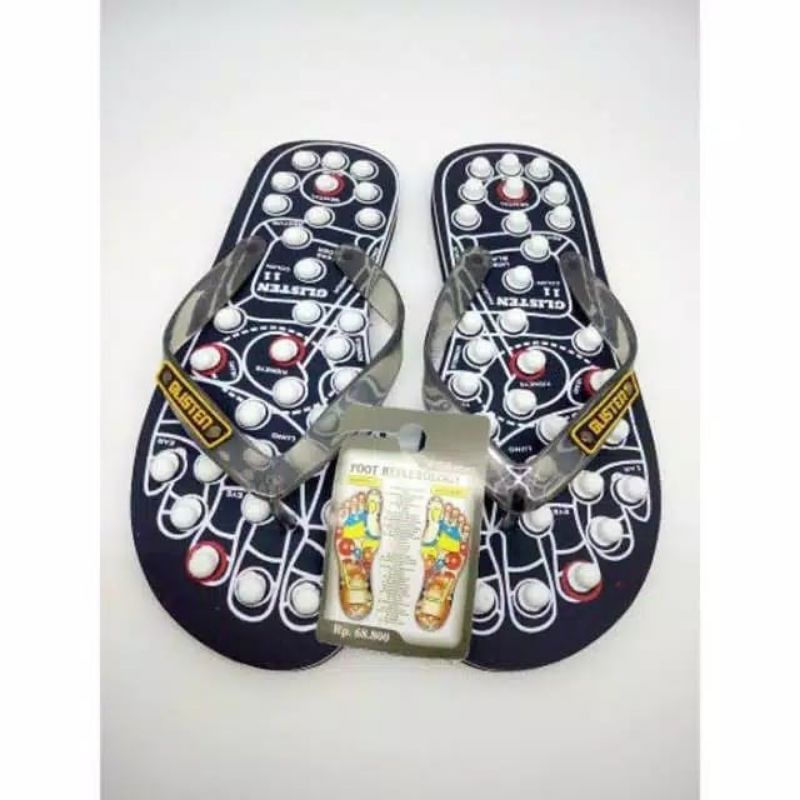 ⚡PROMO 8.8 Big Sale⚡sandal kesehatan Glisten / sendal terapi / sandal rematik/ sandal refleksi pria wanita