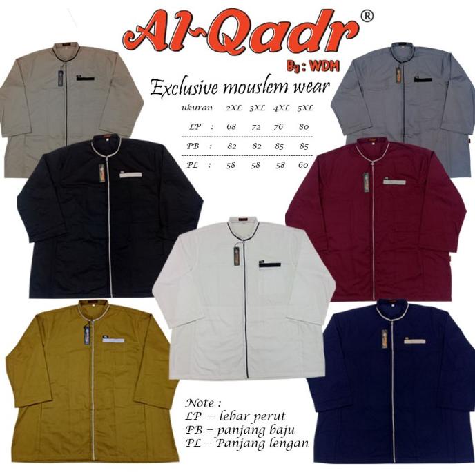 Baju Koko Pria Jumbo Muslim