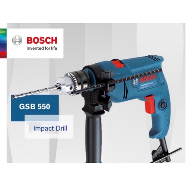 Mesin bor besi tangan bosch 13mm
