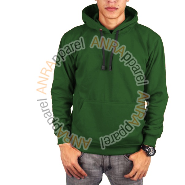 HOODIE POLOS PRIA - Jaket Hoodie Jumper Polos Cowok - Bahan Fleece