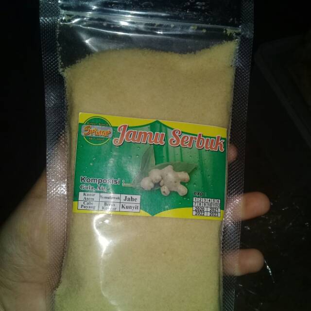 

Jamu serbuk jahe //sari jahe// jamu instan