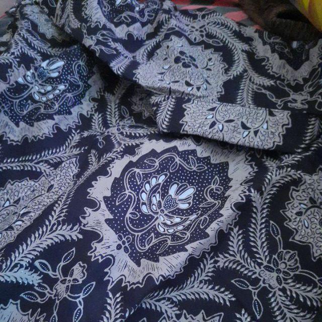 Batik Pria Bokor Kencono Lawasan Size M - Xxl Batik Solo Asli Katun Primisima Full Furing