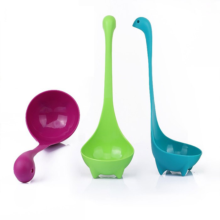 Sendok Kuah Sup Centong Dapur Sayur Unik Model Dinosaurus / Soup Spoon/ Sendok Karakter Dino Lucu-6