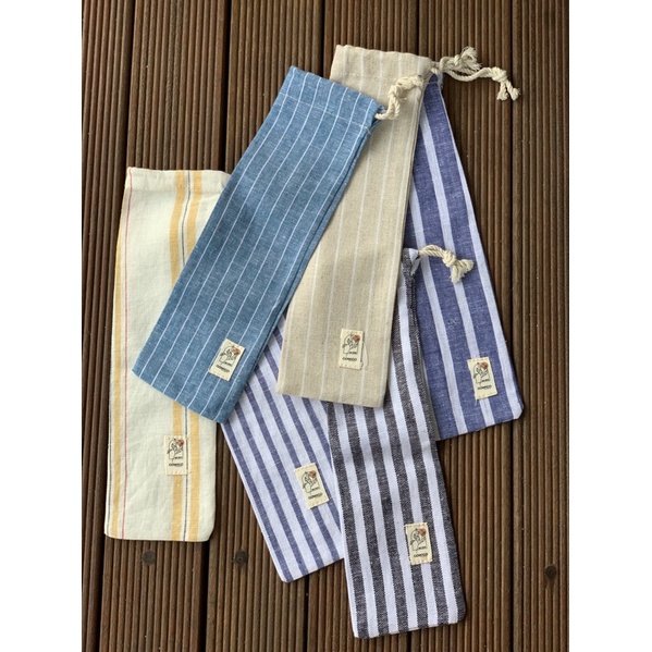 Pouch sumpit / pouch souvenir sendok garpu / pouchlinen by Gowigo