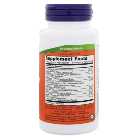 MENOPAUSEOBAT- NOW FOODS MENOPAUSE SUPPORT (90 CAPSULES) -OBAT-MENOPAUSE.