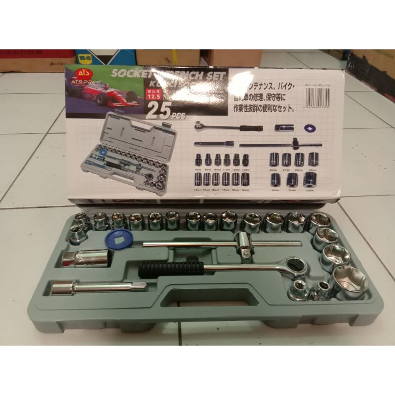 KUNCI SOK SET 25 PCS ATS KTP KOALA