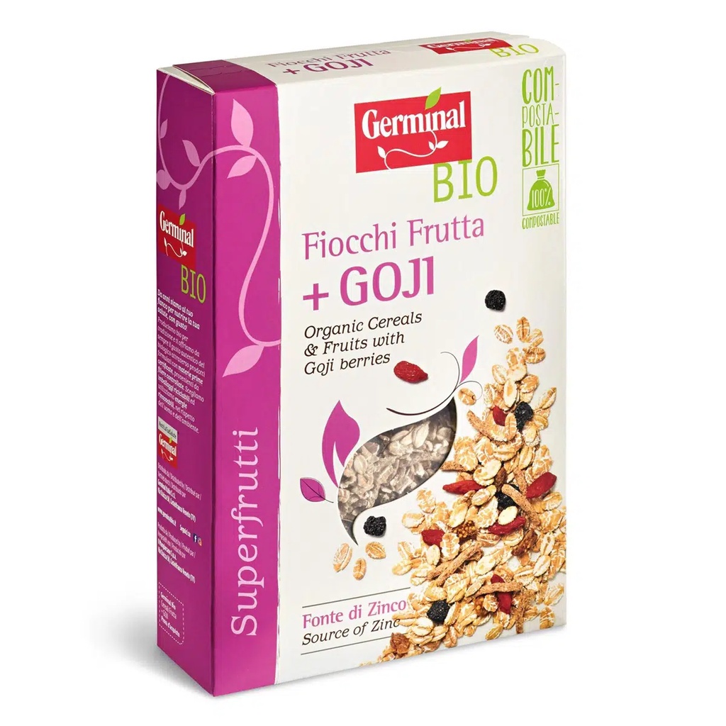 

Germinal Organic Cereals & Fruits with Goji Berries, Vegan - 300gr