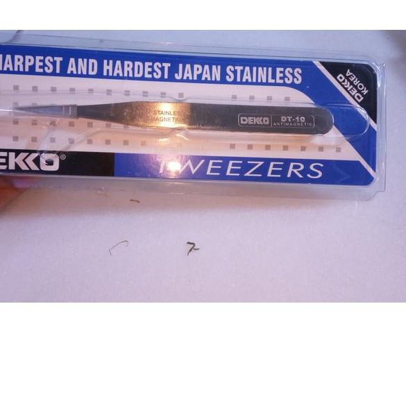 ☄ Pinset Cabut Sarang Walet Dekko DT-10 Asli Original / pinset cabut sarang walet /pinset walet / al