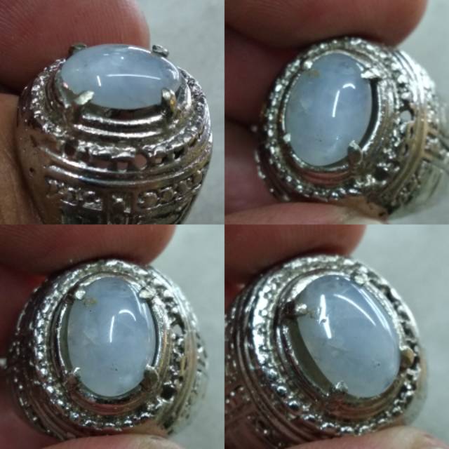 Natural WHITE SAFIR STAR SRILANGKA