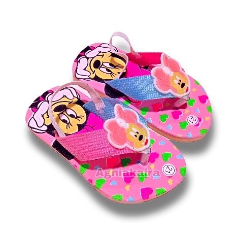 Sandal Bayi Motif Cemen Micky Mouse Terbaru Lucu