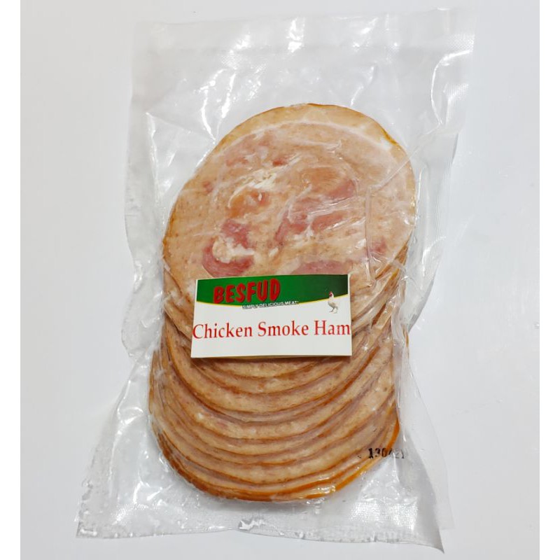 

CHICKEN SMOKED HAM PREMIUM KHAS/ASLI BALI 500GR. HAM DAGING AYAM