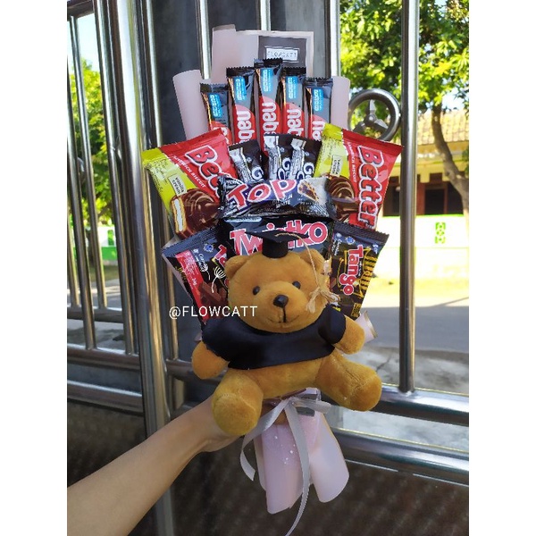 Buket Boneka / Bucket Boneka / Bucket Snack / Buket Snack / Buket Jajan+Boneka / Bucket Jajan+Boneka