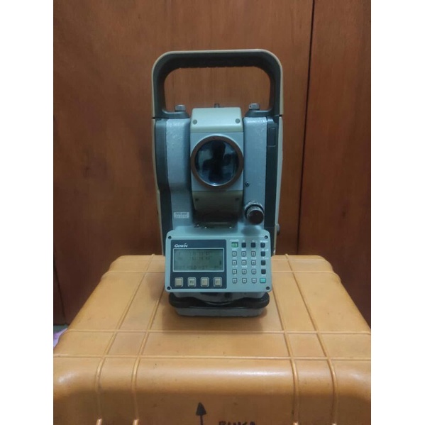 total station gowin TKS 202N Laser bekas rasa baru