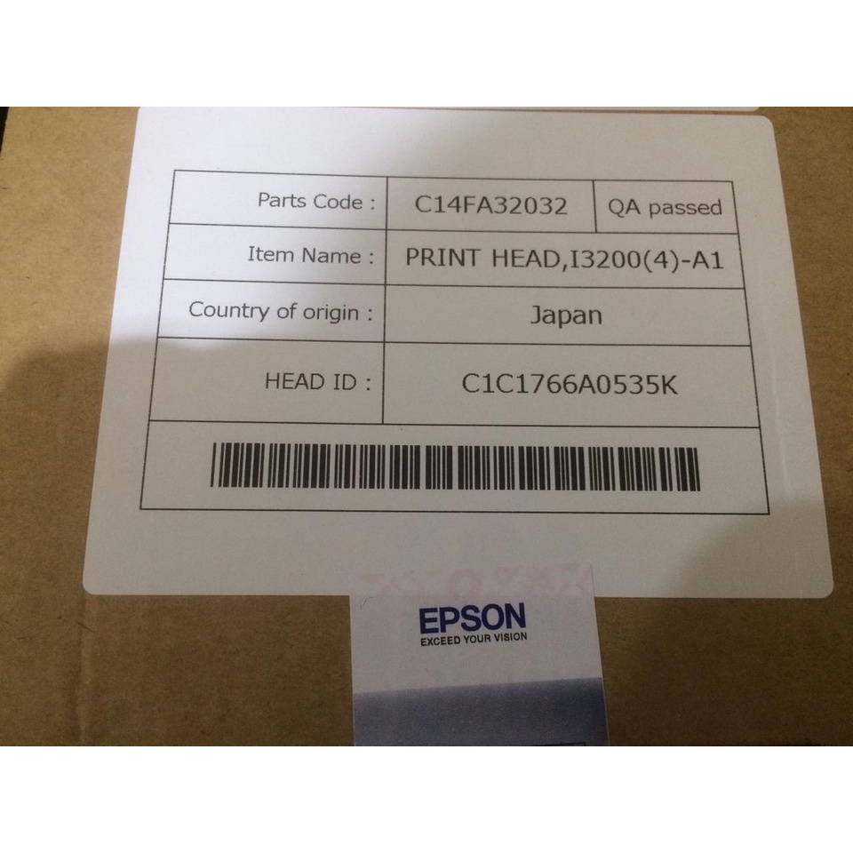 PRINT HEAD ORIGINAL HEAD EPSON I3200 PRINT HEAD DTF ORIGINAL