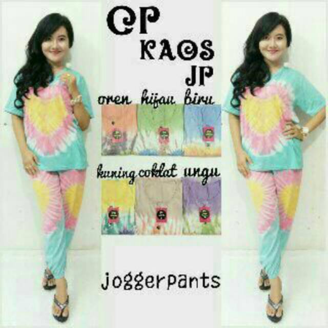 Setelan cp kaos joger