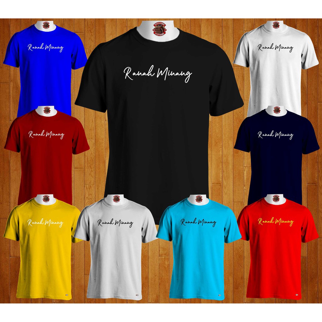 kaos ranah minang / minang kabau / sumatera barat