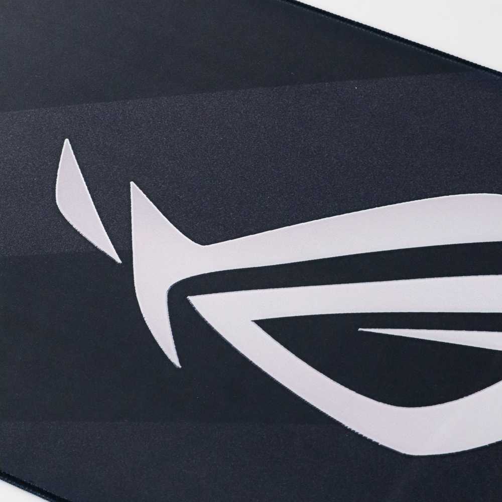 Mouse Pad Gaming XL Desk Mat Logo ROG 40 x 80 cm Bahan Soft, Anti Slip