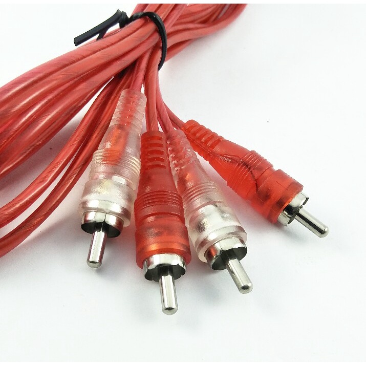 KABEL RCA JACK 2R - 2R 1,5METER FULL TRANSPARAN/ KABEL 2 JACK RCA TO 2 JACK RCA 1,5M TRANSPARAN/ KABEL AUDIO/ KABEL VIDEO/ KABEL AUDIO VIDEO MURAH/ KABEL AUDIO VIDEO BAGUS