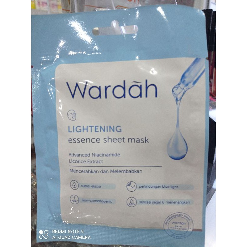 masker wardah lightening