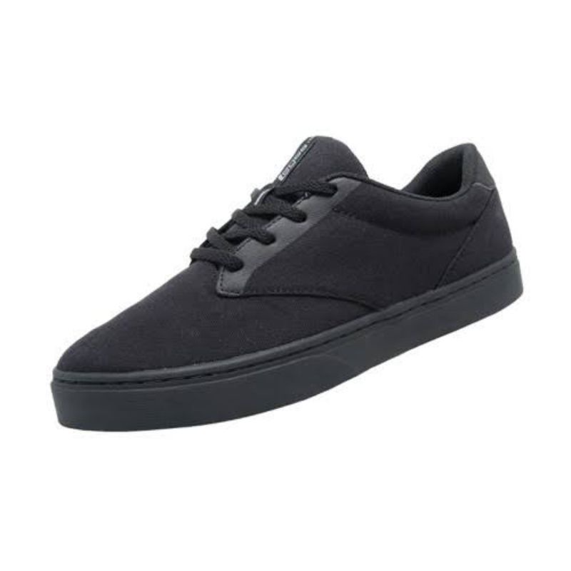 League Legas full hitam pria wanita Raleigh La U sneakers original asli promo