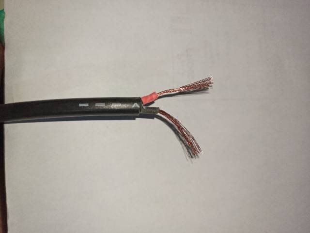 KABEL LISTRIK listrik serabut isi 2 / 2x0,75 evolus 50m