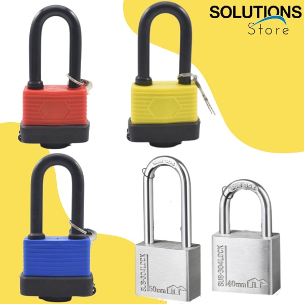 Kunci Gembok pintu pagar padlock/ Gembok short 50mm/Gembok Long 40mm