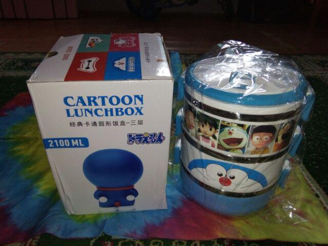 Rantang 3 Susun Doraemon