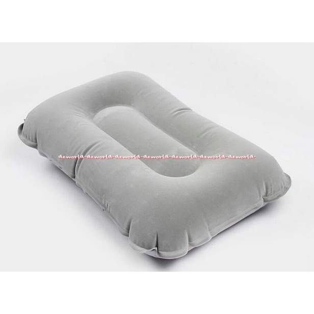 Bestway Pillow Inflate Bantal Tiup Lipat Travel Travelling Bahan Bludru Best Way Pilow