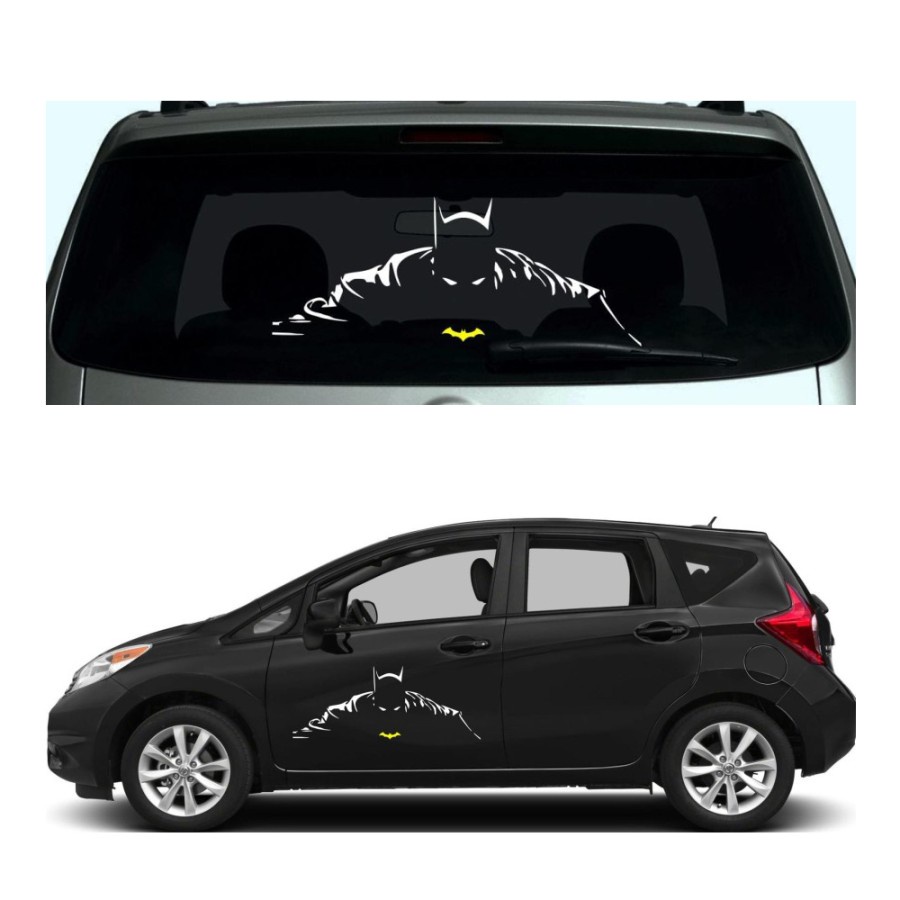 Jual Stiker Kaca Mobil / Body Bodi Keren Cutting Sticker Mobil Batman ...