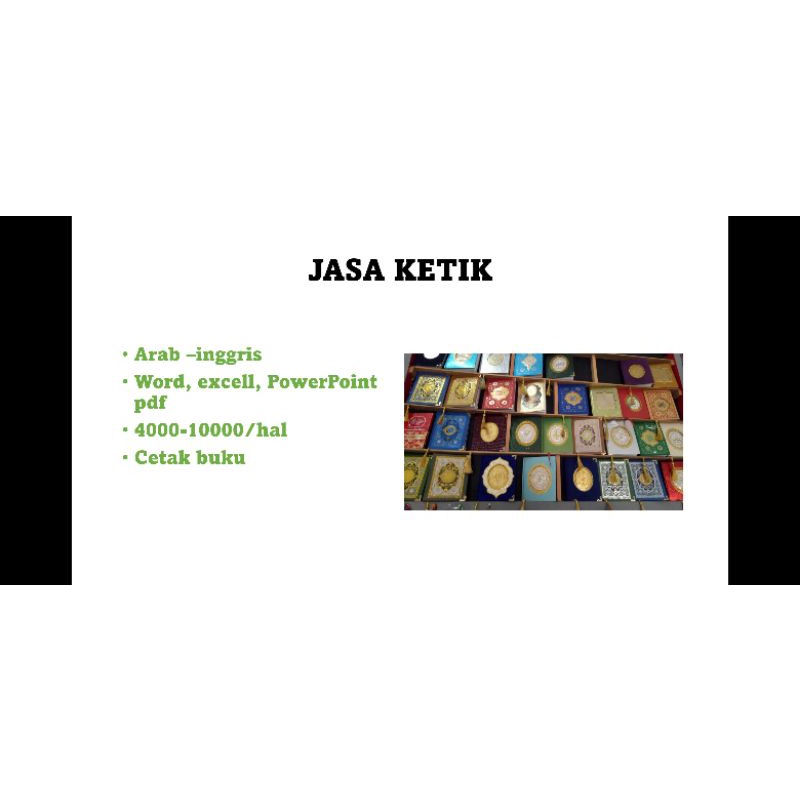 jasa ketik Arab -inggris