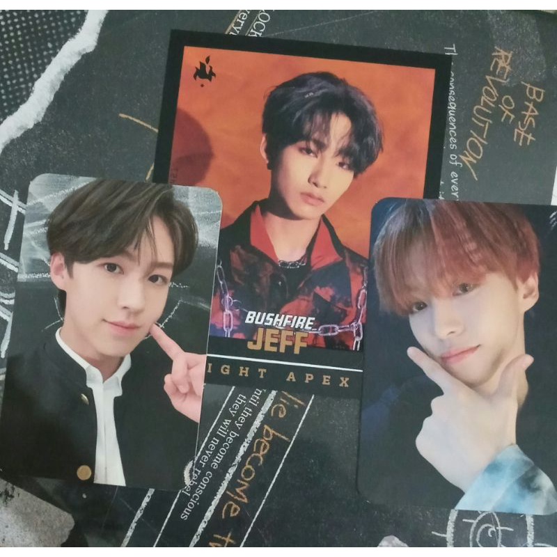 Epex Ayden Amin Jeff Photocard Official Pc Qr Voice Card