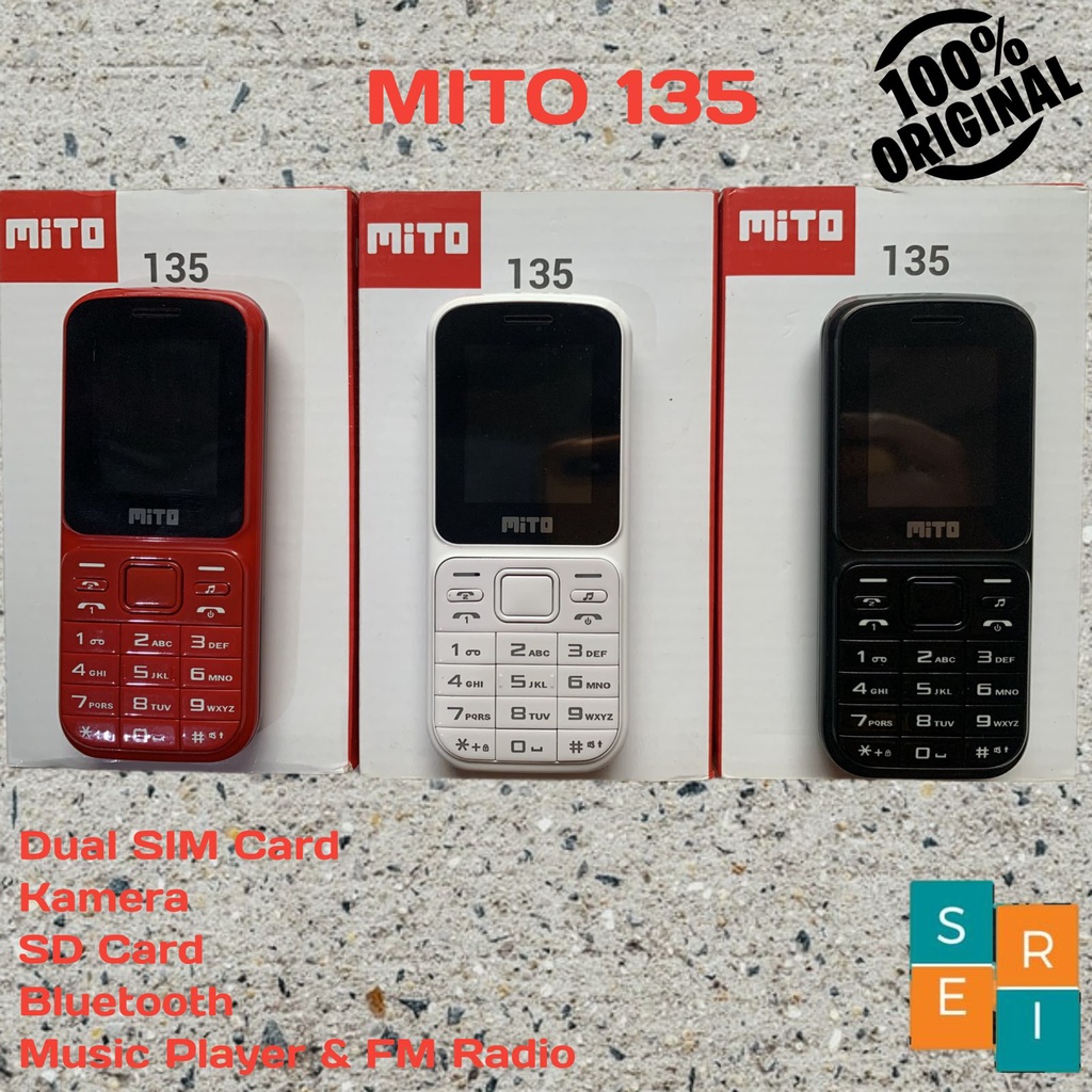 HP MITO 135 Promo Murah Cuci Gudang (BUKAN SMARTPHONE/ BUKAN ANDROID)