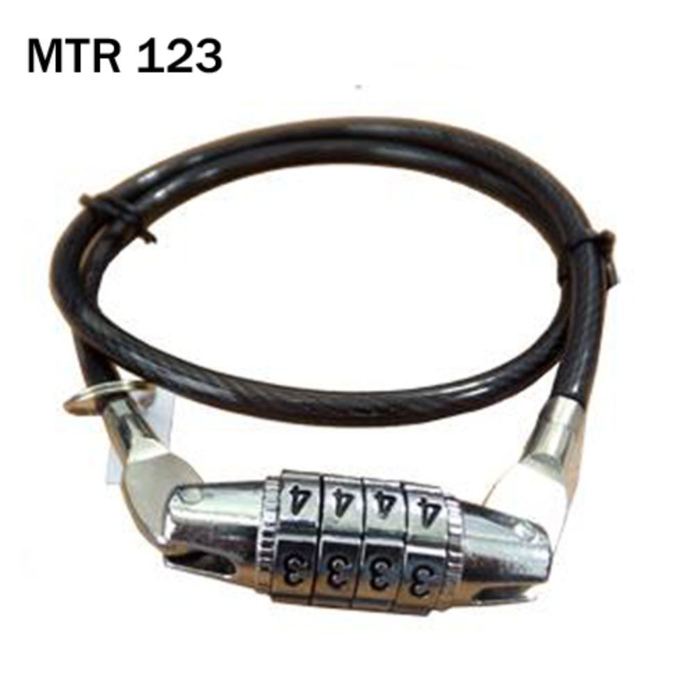 Gembok Helm Multifungsi, Bisa untuk Motor dan Sepeda dengan Kunci Pengaman Kode - MTR (COMB)