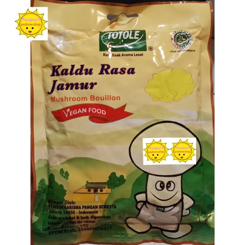 

Totole Kaldu Jamur 80gr