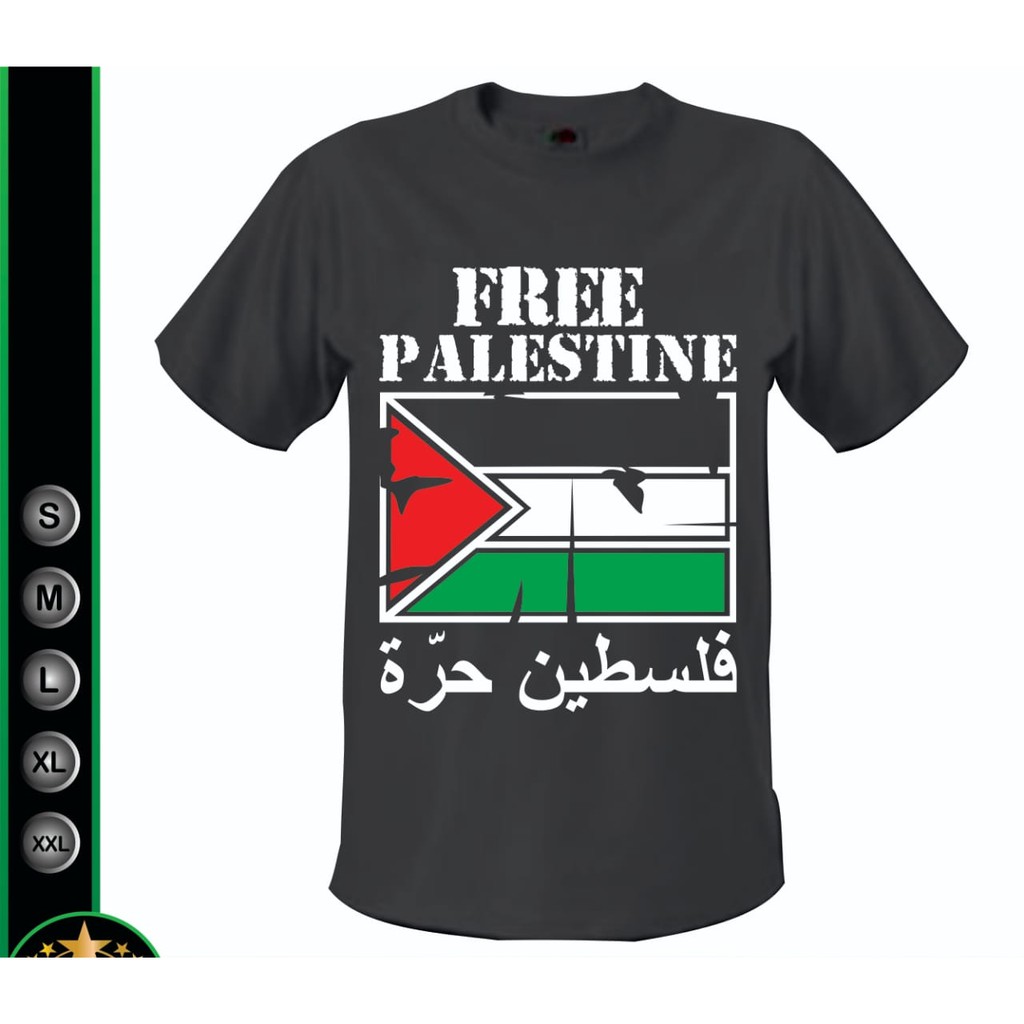 baju kaos sablon "free palestine" ORIGINAL BMW MERCH
