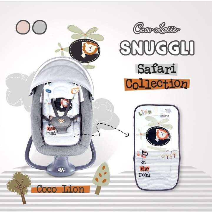 Cocolatte SNUGGLI Baby Swing - Bouncer bayi-3