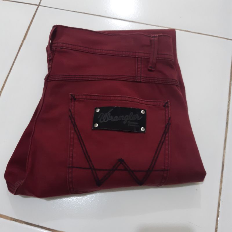 Celana Panjang LP Chino Jeans Wrangler Second Bekas Murah