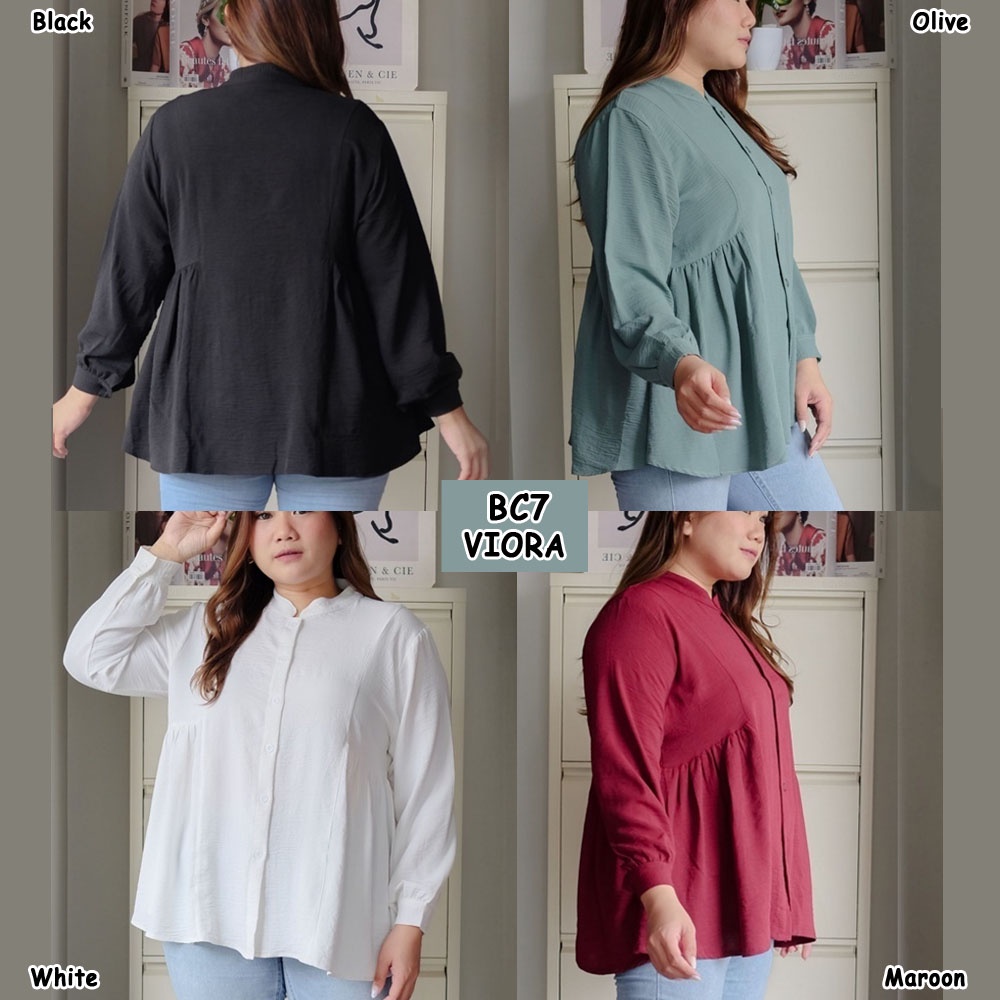 BIGCLO - (COD) LD 120cm Blouse Jumbo BC7 Atasan Wanita Bigsize