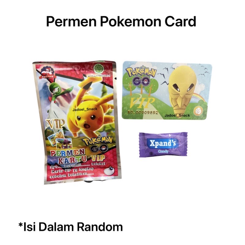 

Permen Card Pokemon10 Gr by Jadoelsnack
