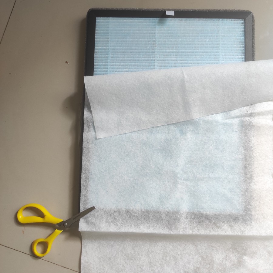 layer filter lembar lembaran elektrostatis hepa filter kapas tambahan utk ac xiaomi mi air purifier serbaguna