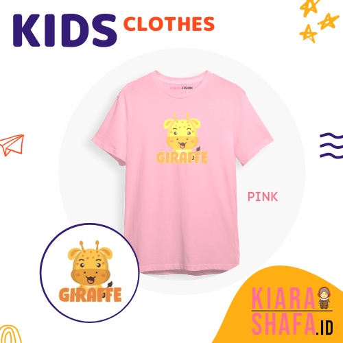 Kiarashafa - Baju Anak / Kaos Anak Giraffe