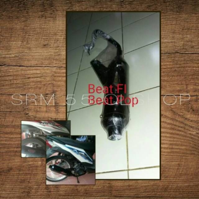 Knalpot bobokan CSR beat Fi