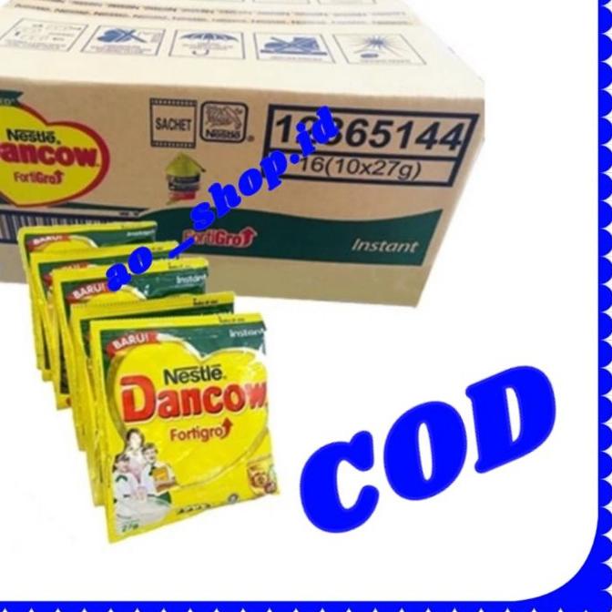 

Terjangkau DANCOW PUTIH/COKLAT SACHET RENCENG isi 10 ,.