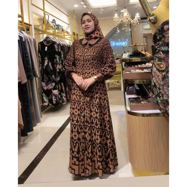 model abaya hikmat A6672