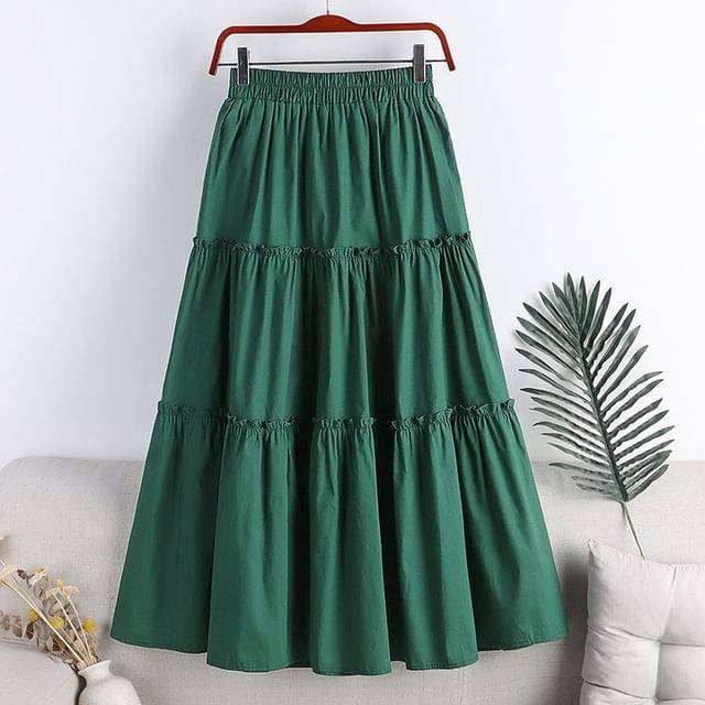 MIZUNI SKIRT / BAWAHAN WANITA / ROK KEKINIAN / ANDROK SUSUN