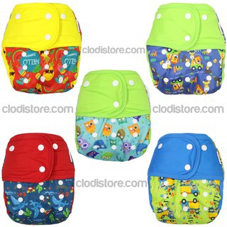 Clodi Minikinizz Izzy Eco Cloth Diaper | Popok Kain | Klodiz