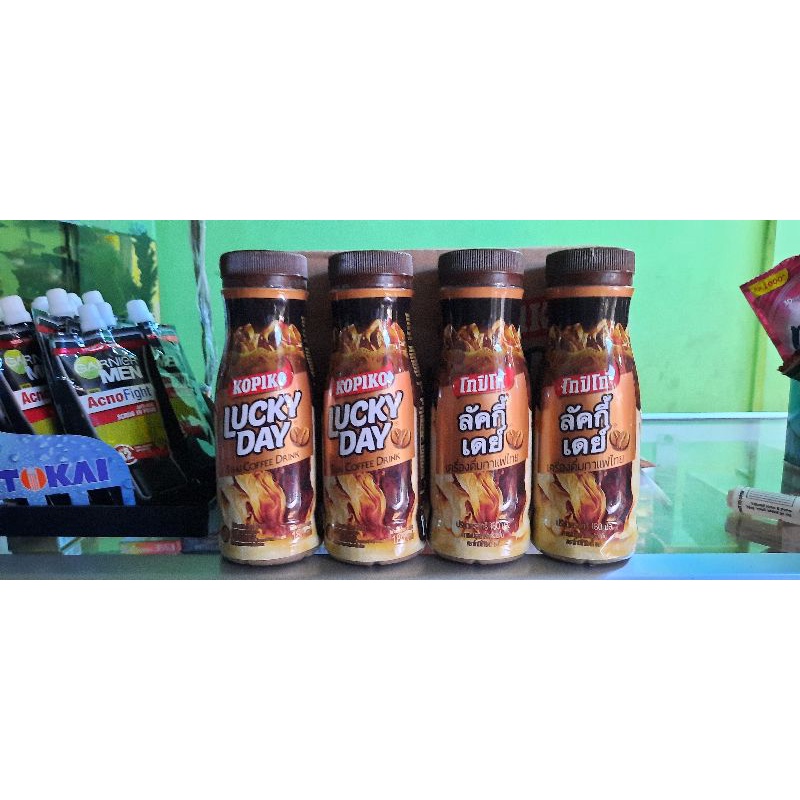 

kopiko lucky day / thai coffe drink 180 ml