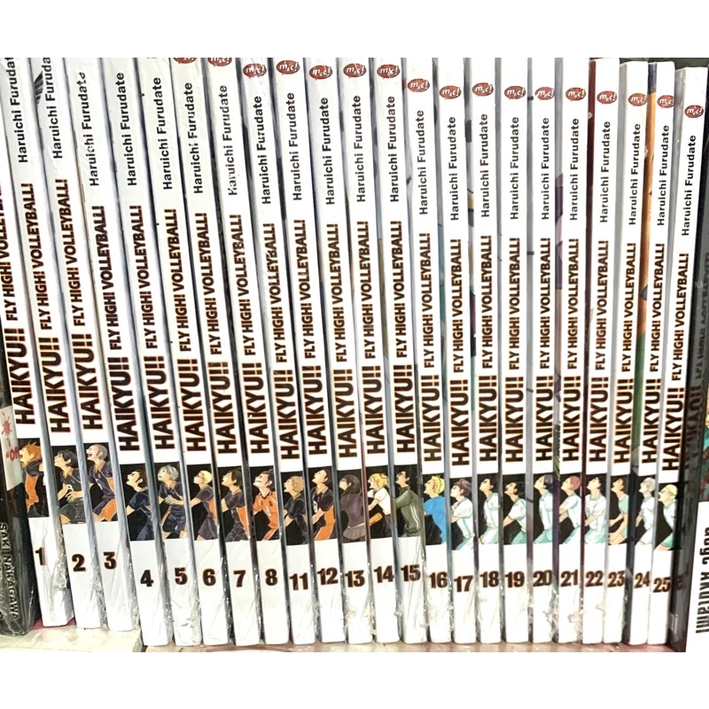 READY SEGEL SET KOMIK/MANGA HAIKYUU SET SEGEL