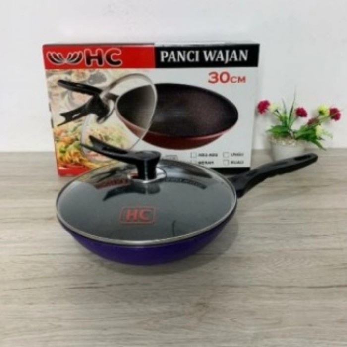 Wok Pan HC 30 Cm / Panci Wajan 30cm